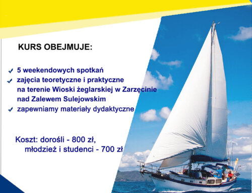 WEEKENDOWY KURS ŻEGLARSKI